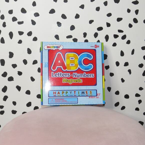 MagTimes Other - MagTimes ABC Letters & Numbers Set Kids Educational Fridge Magnets